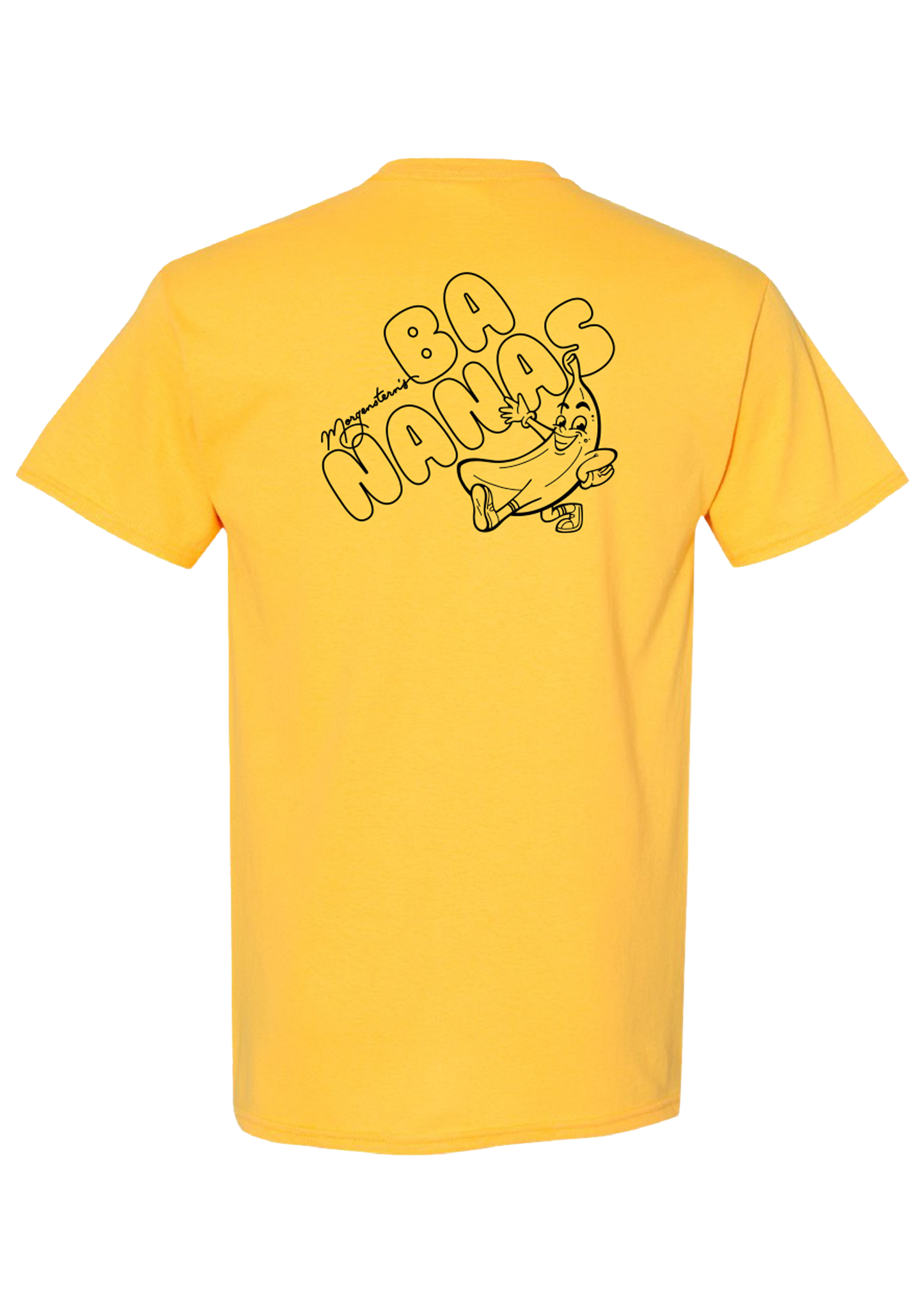 Yellow Outline Tee