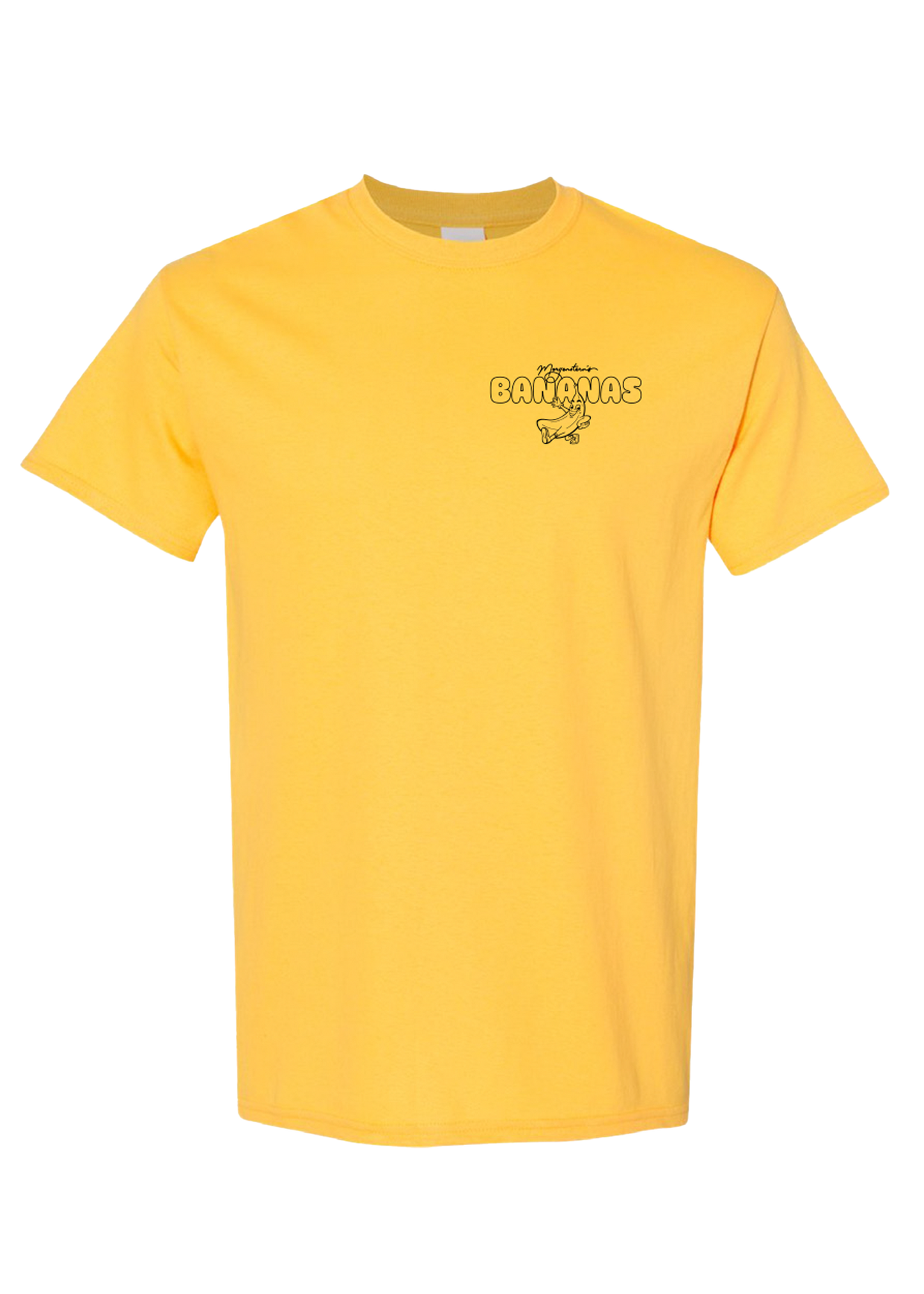 Yellow Outline Tee